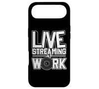 Streaming Lover Design For Game Streamer - Streaming At Work Case for iPhone Air