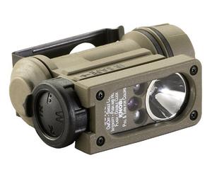 Streamlight 14510 Sidewinder 55-Lumens Compact II Military Flashlight with Helmet Mount in Box, Coyote