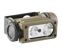 Streamlight 14519 Sidewinder Compact III 275-Lumen 3200-Candela User Configurable Model Hands-Free Angle Head Flashlight with E-Mount and White, Blue, Green, Red LEDs, and IR, Coyote