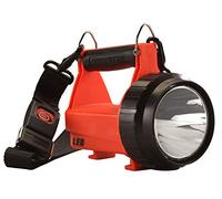 Streamlight 44451 Fire Vulcan LED Vehicle Mount System Flashlight with DC Charger, Dual Rear LEDs and Quick Release Shoulder Strap, Orange - 180 Lumens