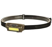 Streamlight 61706 Bandit 180-Lumen Rechargeable Headlamp with White and Red LEDs and USB Cord, Hat Clip & Elastic Headstrap, Coyote