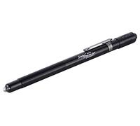 Streamlight 65020 Stylus 7-Lumen Green LED Pen Light for Law Enforcement, Hunters, Inspectors, and First Responders with 3 AAAA Alkaline Batteries, Black