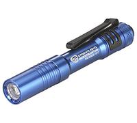 Streamlight 66603 MicroStream USB 250-Lumen 1150-Candela EDC Ultra-Compact Flashlight with Rechargeable Battery, Clear Retail Packaging, Blue