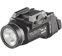 Streamlight 69503 TLR-7 HL-X sub USB 1000 Lumens Rechargeable Track Light Designed Exclusively for Glock 43X/48 MOS, 43X/48 Rail, Mounting Kit and Keys Included - Black
