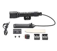 Streamlight 88059 ProTac Rail Mount 2 625-Lumen Weapon Light with CR123A Batteries and Remote Pressure Switch, Tail Switch, Clips, Black, Box