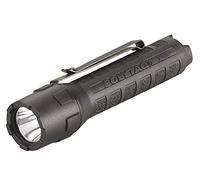 Streamlight 88610 PolyTac X USB 600-Lumen Multi-Fuel Professional Tactical Flashlight, Clear Retail Packaging, Black