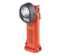 Streamlight 91804 Survivor Pivot USB 325-Lumen Right Angle Articulating Dual Beam Rechargeable Flashlight with Clip, Orange