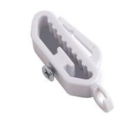 Streamline Curtain Track End Stops White - Pack of 2