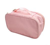 Streamlined Travel Underwear Storage Bag Designed to Simplify Packing Routines and Reduce Time Spent Searching Through Luggage (Pink)
