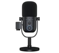 Streamplify MIC DYNC RGB Cardioid USB Microphone with Foldable Tripod, Pop Filter & Anti-Vibration Shock Mount - Black