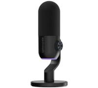 Streamplify MIC MINI USB-C Microphone - Cardioid Mic with Noise Reduction, Headphone Monitoring, Touch-to-Mute, Smart Gain Control, RGB Lighting - PC/Mac/Chrome OS Compatible