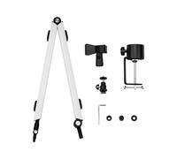 Streamplify MOUNT ARM | 75cm Adjustable Mounting Arm with Cold Shoe Mount Rail, 360° Rotating Swivel, Universal Compatibility for Cameras, Microphones, Lights, and More