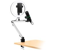 Streamplify MOUNT ARM Cold Shoe Mount Rail Desk Arm for Microphones, Cameras & Lights - Black - SPOM-MA1MCL1.21