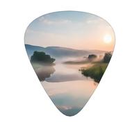 streams guitar picks in three different thicknesses, suitable for electric guitar and band players