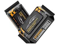 STREAMVOY 80 Pack Care Wipes - for Car Seats, Sofa, Furniture & Leather Goods - Cleans, Conditions & Shines - Restores & Protects Auto Interior (40,clean)