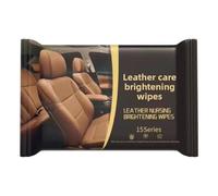 STREAMVOY 80 Pack Care Wipes - for Car Seats, Sofa, Furniture & Leather Goods - Cleans, Conditions & Shines - Restores & Protects Auto Interior (30,Leather)