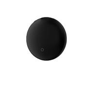 STREAMVOY Black Anti-Lost Tracker Tag for iOS & Android, Find My Device Compatible, No SIM Needed, Worldwide GPS Tracking, Compact & Lightweight, Replaceable Battery