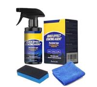 STREAMVOY Car Nano Coating Ceramic Coating Agent - Advanced Hydrophobic Protective Layer for Cars, Motorcycles & Boats, Anti-Scratch & Easy Application (A-120ML)