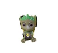 STREAMVOY Cute Smiling Groot Car Hanging Ornament - Swing Dancing Baby Groot Decor for Cars, Home, Office, and Gifts (Swing Birdnest Tree Man)
