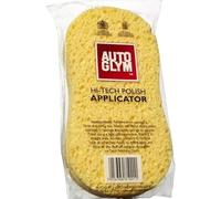 STREAMVOY High-Tech Polishing Pad for UK Crystal Wax, 3D Mesh Wax Applicator Sponge with Ergonomic Handle for Paint Repair, Effortless Car Waxing & Detailing (Yellow,1 pcs)