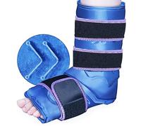 STREAMVOY Large Ankle Ice Pack Wrap 9 Inch｜3-in-1 Cold/Hot Therapy & Compression｜Adjustable Straps｜Dual Gel Packs for Extended Relief｜Foot Ankle Sprain Arthritis Pain Relief (Blue 1,2pcs)