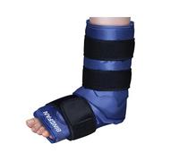 STREAMVOY Large Ankle Ice Pack Wrap 9 Inch｜3-in-1 Cold/Hot Therapy & Compression｜Adjustable Straps｜Dual Gel Packs for Extended Relief｜Foot Ankle Sprain Arthritis Pain Relief (Blue 2,2pcs)