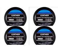 STREAMVOY Leather Cleaner and Conditioner Cream - Multipurpose Cleaner for Car Interior, Shoes, Handbags, Furniture - Unscented, Colourless Leather Restoration Balm (4)