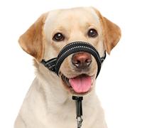 STREAMVOY No-Pull Dog Head Collar with Padded Nose Loop, Adjustable Reflective Training Halter for Medium/Large Dogs, Anti-Choking Design, Comfortable & Safe (L)
