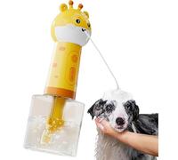 STREAMVOY Pet Bubble Machine - Electric Shampoo Foamer with Duck/Dinosaur/Giraffe Design, 3.7V Rechargeable, 1200mAh Battery for Dog & Cat Bath Time Fun (bear)