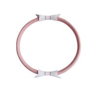 STREAMVOY Pilates Ring Yoga Circle, Body Toning Resistance Loop, Pelvic Floor Trainer, Multi-Color, Home Fitness Equipment (Advanced version (pink + white) - 1 box)
