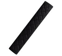 STREAMVOY Seat Belt Cover, Ultra-Soft Neck Protector for Car/Airplane/Backpack, Anti-Scratch Shoulder Pad with Strong Velcro, Refined Edging Design (black,27)