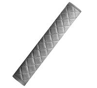 STREAMVOY Seat Belt Cover, Ultra-Soft Neck Protector for Car/Airplane/Backpack, Anti-Scratch Shoulder Pad with Strong Velcro, Refined Edging Design (22CM,gray)