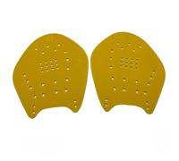 STREAMVOY Swimming Hand Paddles, Universal Swim Training Fins for Adults & Kids, S/M/L Sizes, Swim Aid for Strength and Technique Improvement (yellow,0.5)