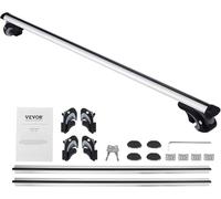 STREAMVOY Universal Roof Rack Cross Bars - Fits 7.5-40.9" Roof Rails, No-Drill Installation, Adjustable Feet for 1.1-2.7" Rail Tubes (115cm)