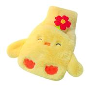 Streamzio Cute Hot Water Bottle, 500ML (17oz) Hot Water Bag with Plush Cover for Pain Relief, Period Cramps, Hot and Cold Compress, and Winter Warmth (Chicken)