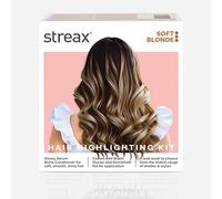 Streax Hair Colour Highlight Kit | Blonde Hair Colour, Soft Blonde - Pack of 1 I Enriched with Walnut & Argan Oil I Hair Colour for Women | Rich, vibrant, Easy to use, DIY Application