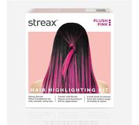 Streax Hair Colour Highlight Kit | Pink Hair Colour, Plush Pink - Pack of 1 I Enriched with Walnut & Argan Oil I Hair Colour for Women | Rich, vibrant, Easy to use, DIY Application