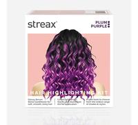 Streax Hair Colour Highlight Kit | Purple Hair Colour, Plum Purple - Pack of 1 I Enriched with Walnut & Argan Oil I Hair Colour for Women | Rich, vibrant, Easy to use, DIY Application