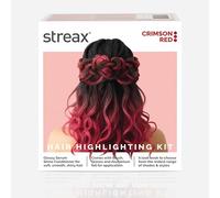Streax Hair Colour Highlight Kit | Red Hair Colour, Crimson Red - Pack of 1 I Enriched with Walnut & Argan Oil I Hair Colour for Women | Rich, vibrant, Easy to use, DIY Application