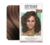 Streax Permanent Hair Colour, 100% Grey coverage, Infused with Argan and Walnut Oil, Long Lasting Cream Hair Colour for Women, Blonde hair Colour, 7.3 Golden Blonde, 120 ml, Pack of 1
