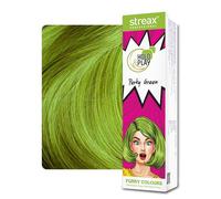Streax Professional Hold & Play Funky Colour, Hair Color, 100g - Perky Green