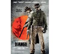 Street Art Django Unchained American Western Tarantino Film Movie Cinema Print Poster Wall Art Picture A4 +, 8.3 x 11.7 inches