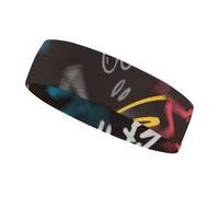 Street Art Graffiti Urban ThemeUnisex Elastic Sweat-Absorbing Sports Headband, Suitable for Running, Cycling, Fitness Training
