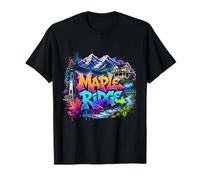 Street Art Maple Ridge City Canada Skyline T-Shirt