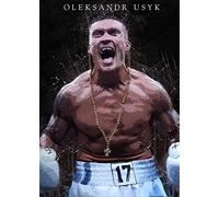 Street Art Oleksandr Usyk Professional Boxing World Champion Sport Best Motivational Print Poster Wall Art Picture A4 +, 8.3 x 11.7 inches