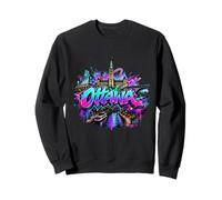Street Art Ottawa City Canada Skyline Sweatshirt