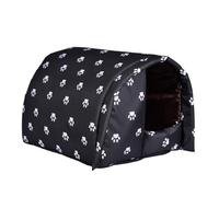 Street Cat Shelter - Waterproof Cat House Outdoor During Winter | Outdoor Pet Shelters Waterproof for Stray Cats and Dogs Waterproof Oxford Fabric