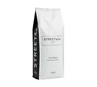 Street & Co. City Roast Coffee Blend 1kg | Medium-Bodied Arabica, Toffee & Honey Notes, Soft Citrus Finish, Costa Rica & Brazil, 17g Double Shot