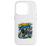 Street Current Electric Bike Rider Urban Graphic Case for iPhone 14 Pro