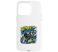 Street Current Electric Bike Rider Urban Graphic Case for iPhone 15 Pro Max